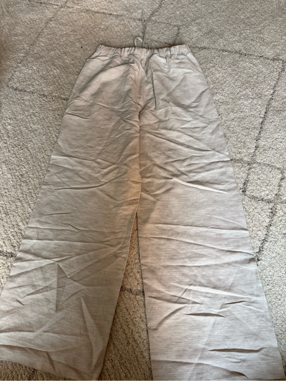 Aritzia Wilfred Wide-Leg Tan Pant Size S NEW WITHOUT TAGS - Picture 2 of 3